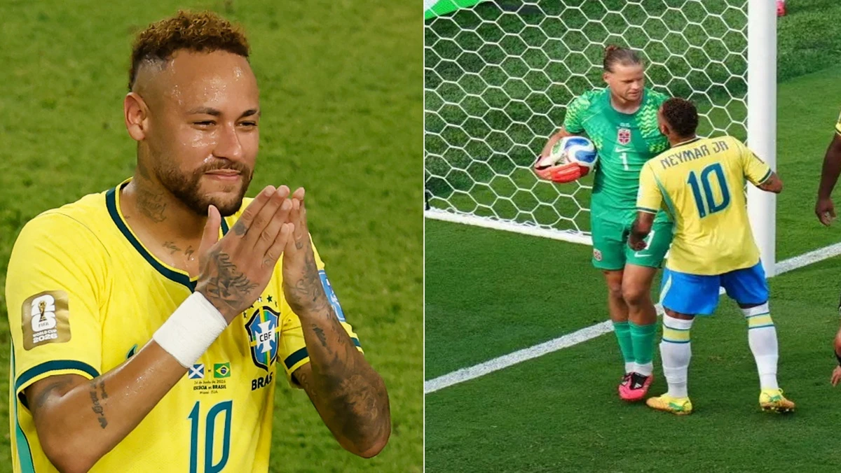Leitura labial entrega ofensas de Neymar Jr. contra goleiro da Noruega