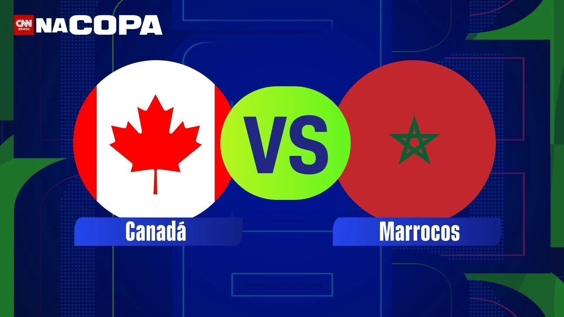 Canadá x Marrocos: horário e onde assistir à Copa do Mundo 2026
