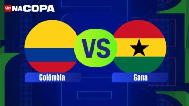 Colômbia x Gana: horário e onde assistir à Copa do Mundo