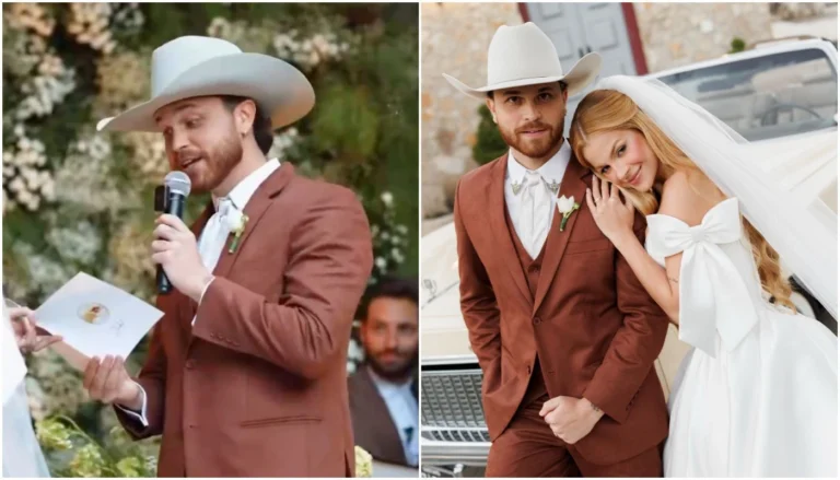 Gustavo Tubarão é criticado na web por piadas sexuais em votos de casamento