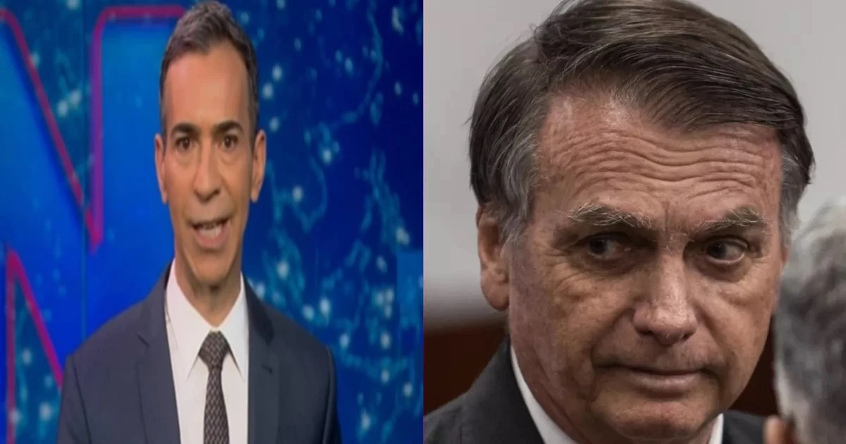 César Tralli não perdoa e detona Jair Bolsonaro ao vivo na Globo