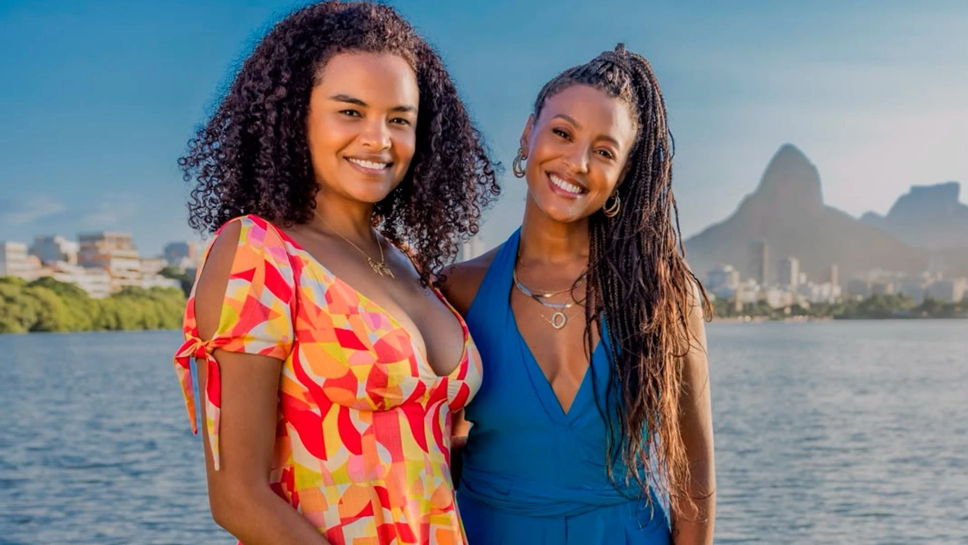 Detalhe em logo da novela 