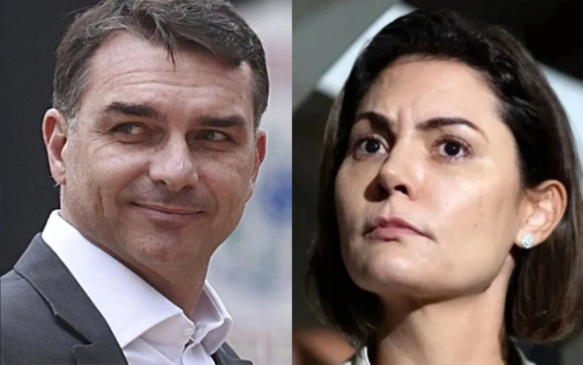 Flávio Bolsonaro dá duro golpe em Michelle Bolsonaro; entenda