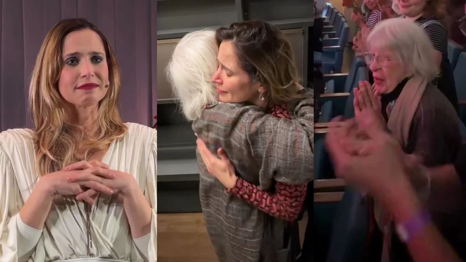 Mel Lisboa se emociona com presença da irmã de Rita Lee em musical