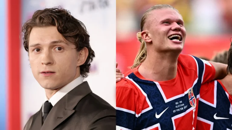 Tom Holland diz ter sido ignorado por Erling Haaland, atacante da Noruega