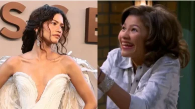 Zendaya fala sobre crescer com profissionais que 