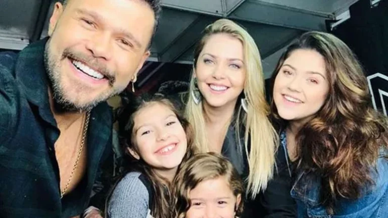 Mulher e filhos de sertanejo Marcos, da dupla com Belutti, cantam ao vivo e viram assunto