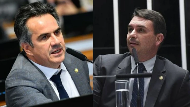 Flávio Bolsonaro deixa Ciro Nogueira de fora da lista de apoios ao Senado