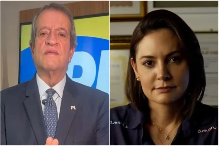 Valdemar comemora vitória com Michelle: “Vai dar a eleição para o Flávio!”