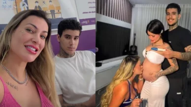 Andressa Urach anuncia que vai ser avó: 