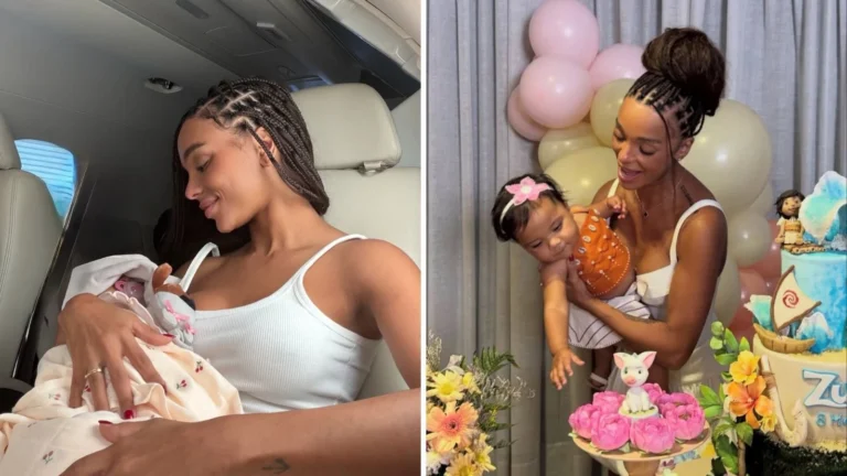 Brunna Gonçalves desabafa sobre parar de amamentar filha com Ludmilla