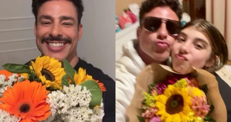 Cauã Reymond recorda presente especial da filha: “Maior amor do mundo”