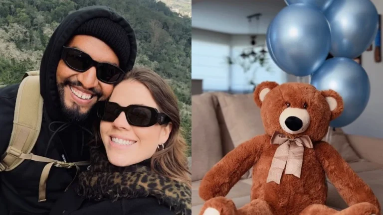 Tati Machado revela sexo e nome do bebê e famosos celebram: ‘Vindo para curar’