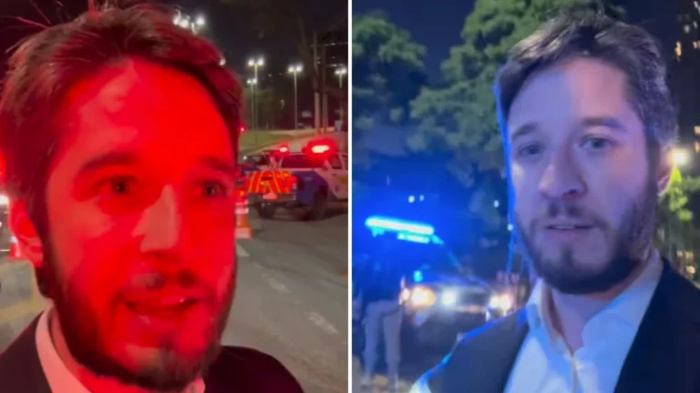 Casamento de filho de Moraes fecha ruas em SP e empresário relata conflito