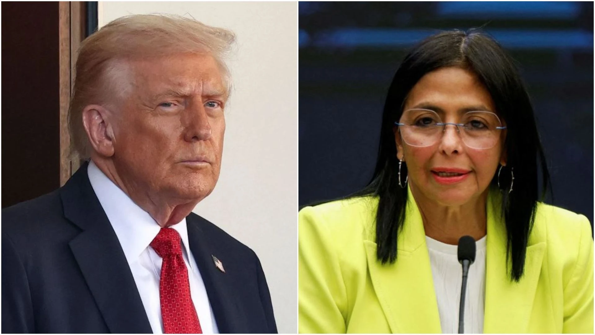 Trump deve se reunir com Delcy Rodríguez em Nova York na terça-feira (22)