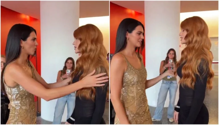Web exalta Marina Ruy Barbosa em encontro com Kendall Jenner: “Ofuscou”