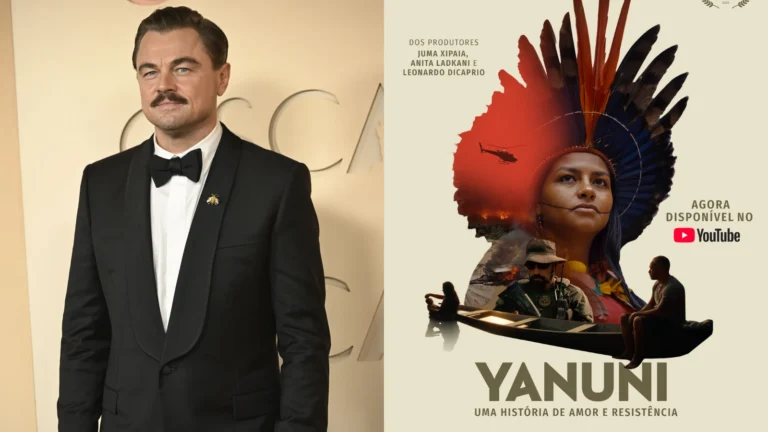 Leonardo DiCaprio lança documentário sobre comunidade indígena brasileira