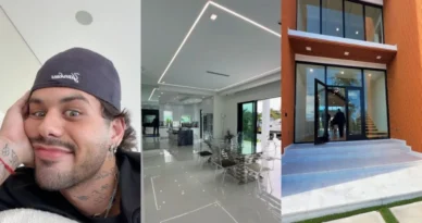 Zé Felipe visita mansões luxuosas em Miami para temporada de gravações