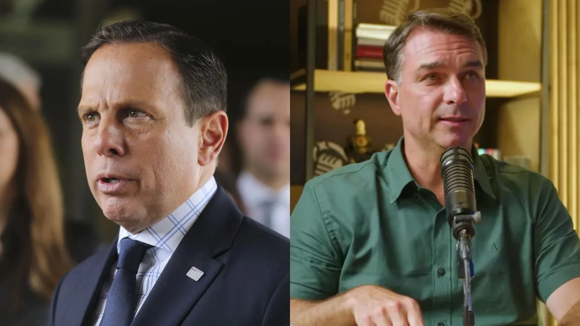 Doria organiza encontro de Flávio Bolsonaro com mais de 300 empresários