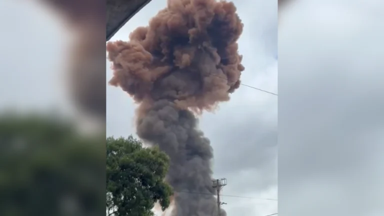 Polícia investiga explosão após reação química na CSN em Volta Redonda (RJ)