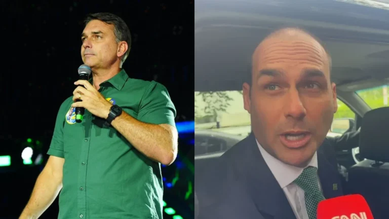 Flávio se encontra com Eduardo Bolsonaro nos EUA e planeja coletiva