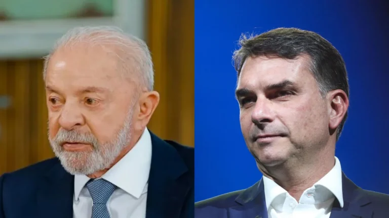 Futura: Flávio tem 44,8% dos votos válidos no 1º turno; Lula, 42,6%