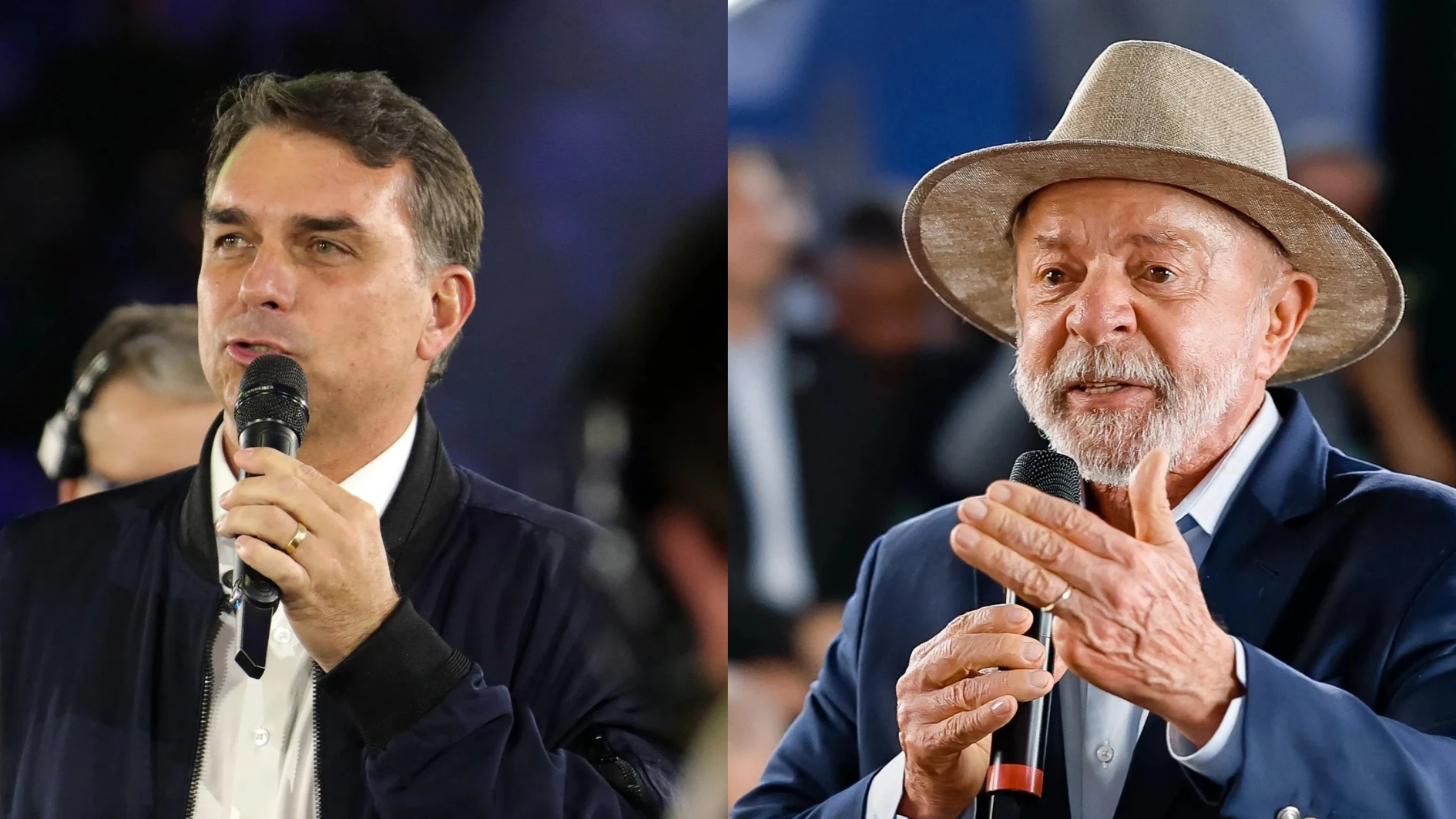 Flávio e Lula têm menor diferença em 1º turno desde redemocratização